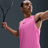 NikeCourt Slam мужские Dri-FIT ADV Tennis Tank Top Pink