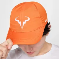 Nike Dri-FIT Club Unstructuцвет красный Rafa Cap Orange