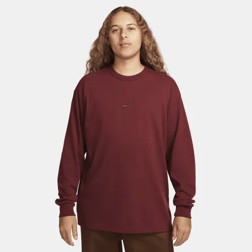 Nike Sportswear Premium Essentials чоловічі Long-Sleeve футболка колір червоний