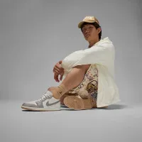Nike Air Jordan 1 Low мужские Кроссовки цвет белый