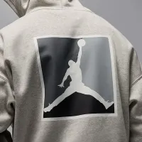 Nike Jordan Brooklyn Fleece чоловічі Graphic Pullover Толстовка з капюшоном колір сірий