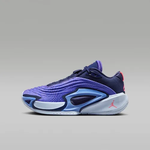 Nike Luka 3 Big детские баскетбольные Кроссовки цвет фиолетовый