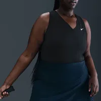 Nike Victory женская Dri-FIT Straight Tennis юбка (большие размеры) синий
