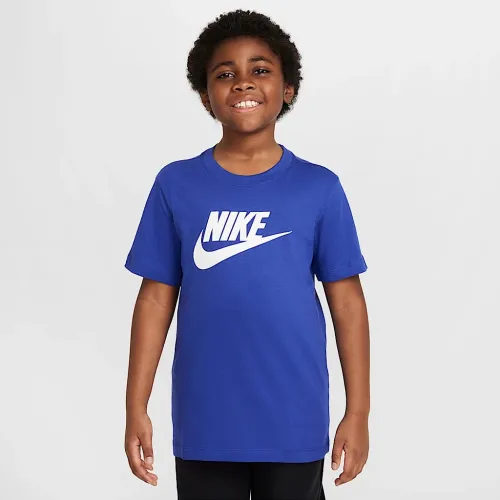 Nike Sportswear Big детские футболка цвет фиолетовый