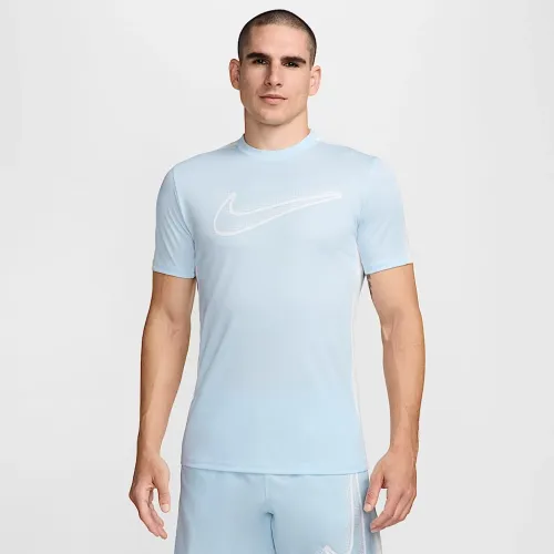 Nike Academy чоловічі Dri-FIT Short-Sleeve Soccer Top блакитний