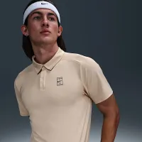 NikeCourt Advantage чоловічі Dri-FIT Tennis Polo колір коричневий