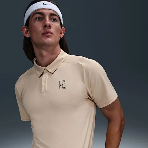 NikeCourt Advantage чоловічі Dri-FIT Tennis Polo колір коричневий