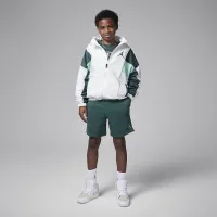 Nike Jordan MJ Brooklyn Fleece Essentials Big детские шорты цвет зеленый