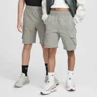 Nike Sportswear City Utility Big детские Cargo шорты цвет серый