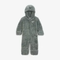 Nike Hooded Sherpa Coverall Baby Coverall цвет зеленый