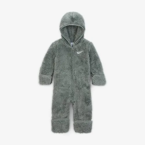 Nike Hooded Sherpa Coverall Baby Coverall цвет зеленый