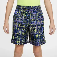 Nike Multi Big дитячі (для хлопчиків) Dri-FIT Woven шорти колір фіолетовий