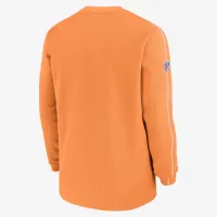 Tampa Bay Buccaneers Logo Coach Men’s Nike NFL Long-Sleeve Top Orange