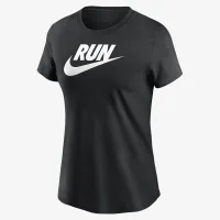 Nike жіноча Running футболка колір чорний