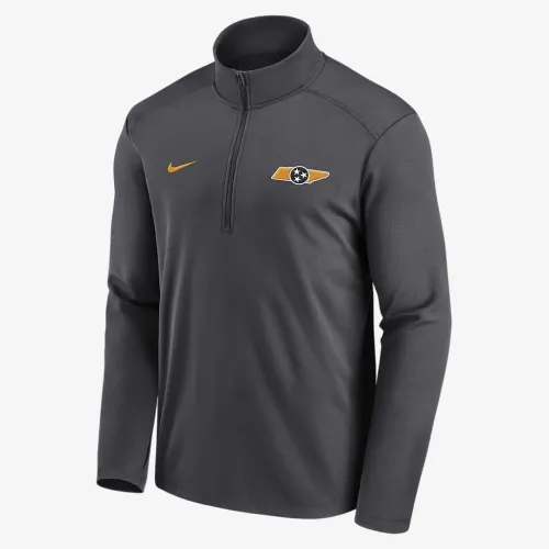 Tennessee Volunteers Volunteer State Smokey колір сірий Pacer чоловічі Nike Dri-FIT College 1/2-Zip Куртка колір сірий
