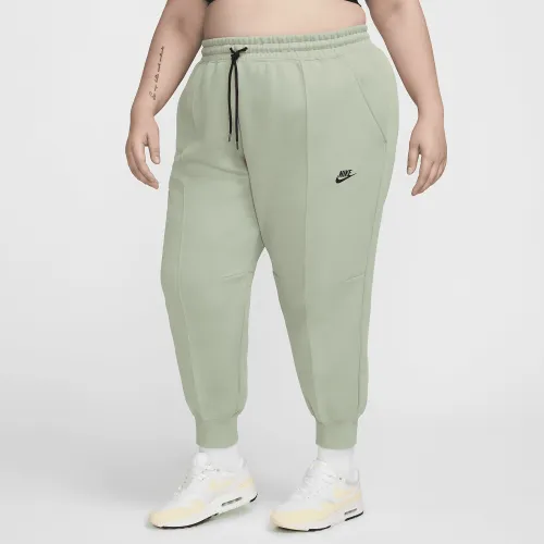 Nike Sportswear Tech Fleece жіноча Mid-Rise Joggers (великі розміри) колір зелений