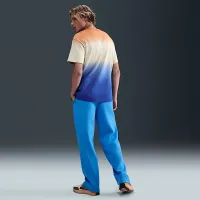 Nike Club мужские Open-Hem Fleece Pants синий