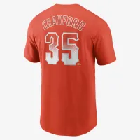 Brandon Crawford San Francisco Giants City Connect Fuse мужские Nike MLB футболка Orange