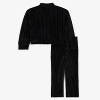 Nike Baby (12-24M) 2-Piece Cozy Rib Track набор цвет черный