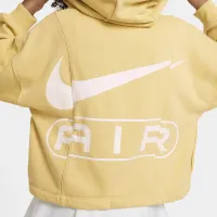 Nike Air Girls' French Terry Full-Zip Толстовка з капюшоном Yellow