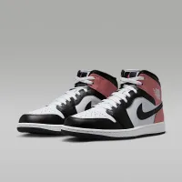 Nike Air Jordan 1 Mid чоловічі Кросівки колір білий