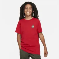 Nike Sportswear Big детские футболка цвет красный