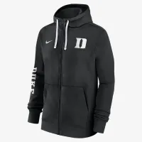 Duke блакитний Devils Sideline Team Issue чоловічі Nike College Full-Zip Толстовка з капюшоном колір чорний