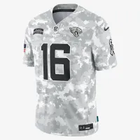 Trevor Lawrence Jacksonville Jaguars Salute to Service чоловічі Nike Dri-FIT NFL Limited Jersey колір білий