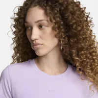 Nike Sportswear Chill Knit жіноча футболка колір фіолетовий