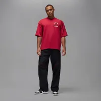 Nike Jordan мужские оверсайз Reissue футболка цвет красный