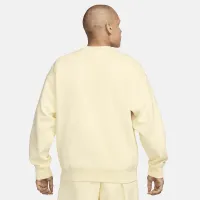 Nike Solo Swoosh мужские Fleece Crew цвет коричневый