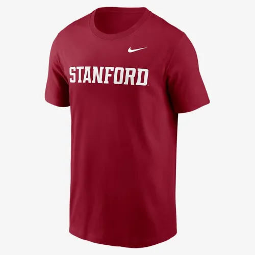 Stanford Cardinal Primetime Wordmark чоловічі Nike College футболка колір червоний