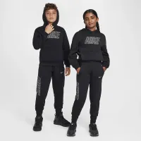 Nike Sportswear Club Fleece Big детские Pullover Толстовка с капюшоном цвет черный