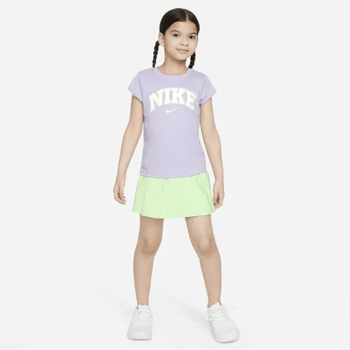 Nike Dri-FIT Prep in Your Step Little дитячі Skort комплект колір зелений