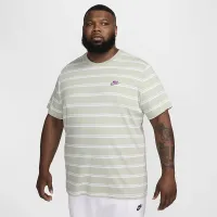 Nike Sportswear чоловічі Striped футболка колір зелений