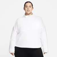 Nike Dri-FIT Prima жіноча 1/2-Zip тренувальні Top (великі розміри) колір білий