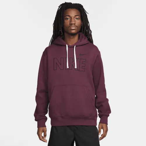 Nike Sportswear Club Fleece чоловічі Pullover Толстовка з капюшоном Red