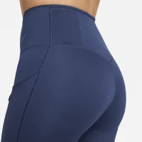 Nike Go женская Firm-Support С высокой Талией Full-Length лосины с карманамисиний