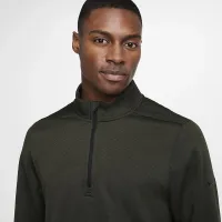 Nike Therma-FIT Victory чоловічі 1/4-Zip для гольфу Top колір зелений