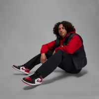 Nike Air Jordan 1 Mid SE мужские Кроссовки цвет черный