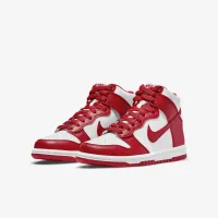 Nike Dunk High Big Kids' обовь White