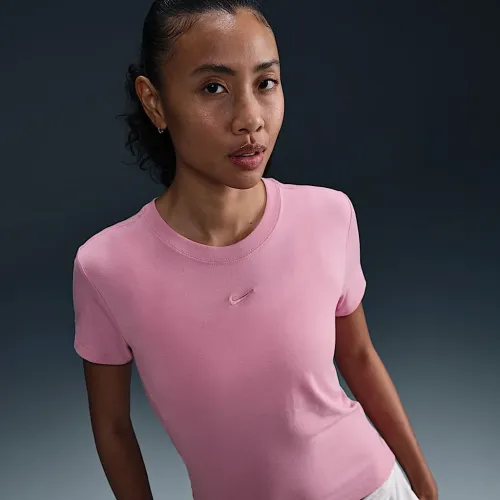 Nike Sportswear Chill Knit жіноча футболка Pink