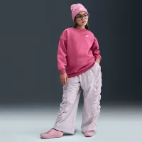 Nike Sportswear Club Fleece Big детские оверсайз свитшот цвет фиолетовый