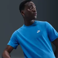 Nike Sportswear Club мужские футболка синий