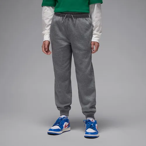 Nike Jordan Brooklyn Fleece Big детские Pants цвет серый