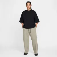 Nike Tech мужские Wide-Leg Fleece Pants цвет зеленый
