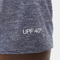 Nike чоловічі Heatheколір червоний Short-Sleeve Hydroguard Swim Shirt блакитний
