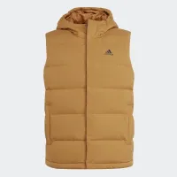 безрукавка adidas Helionic Hooded Down Vest HG6275 - бронзовий