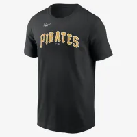 Pittsburgh Pirates Cooperstown Wordmark чоловічі Nike MLB футболка колір чорний