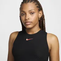 NikeCourt Slam жіноча Dri-FIT Tennis Tank Top колір чорний